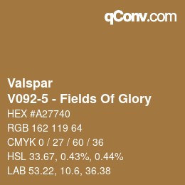 Farbcode: Valspar - V092-5 - Fields Of Glory | qconv.com