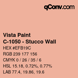 カラーコード: Vista Paint - C-1050 - Stucco Wall | qconv.com