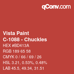 カラーコード: Vista Paint - C-1088 - Chuckles | qconv.com