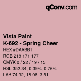 カラーコード: Vista Paint - K-692 - Spring Cheer | qconv.com
