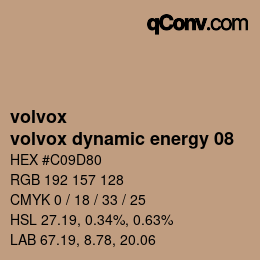 カラーコード: volvox - volvox dynamic energy 08 | qconv.com