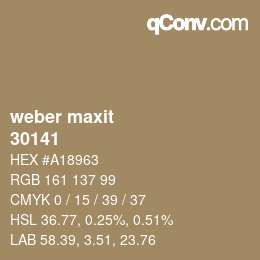 カラーコード: weber maxit - 30141 | qconv.com