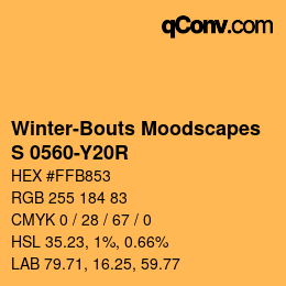 Farbcode: Winter-Bouts Moodscapes - S 0560-Y20R | qconv.com