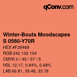 カラーコード: Winter-Bouts Moodscapes - S 0560-Y70R | qconv.com