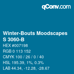 Código de color: Winter-Bouts Moodscapes - S 3060-B | qconv.com