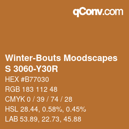 Código de color: Winter-Bouts Moodscapes - S 3060-Y30R | qconv.com