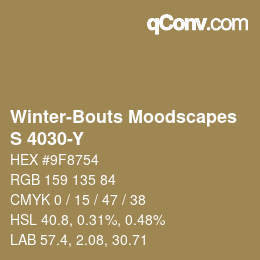 カラーコード: Winter-Bouts Moodscapes - S 4030-Y | qconv.com