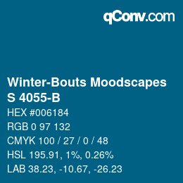 カラーコード: Winter-Bouts Moodscapes - S 4055-B | qconv.com