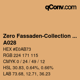 Code couleur: Zero Fassaden-Collection 335 - A028 | qconv.com