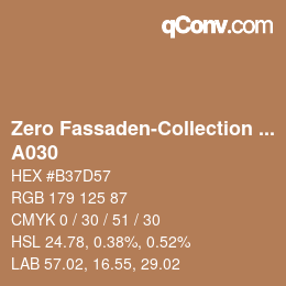 カラーコード: Zero Fassaden-Collection 335 - A030 | qconv.com