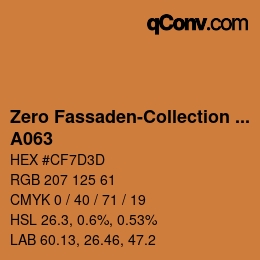 Código de color: Zero Fassaden-Collection 335 - A063 | qconv.com