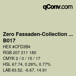 カラーコード: Zero Fassaden-Collection 335 - B017 | qconv.com