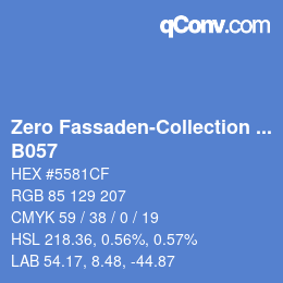 Color code: Zero Fassaden-Collection 335 - B057 | qconv.com