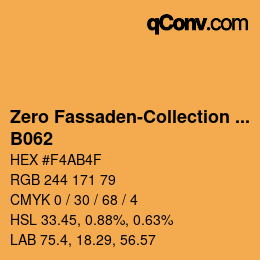 Color code: Zero Fassaden-Collection 335 - B062 | qconv.com