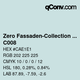 Code couleur: Zero Fassaden-Collection 335 - C008 | qconv.com