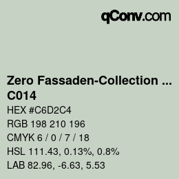 Code couleur: Zero Fassaden-Collection 335 - C014 | qconv.com