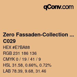 Farbcode: Zero Fassaden-Collection 335 - C029 | qconv.com