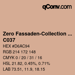 カラーコード: Zero Fassaden-Collection 335 - C037 | qconv.com
