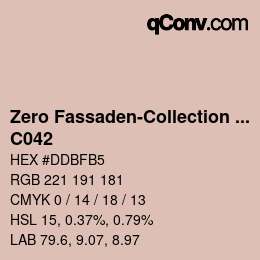 カラーコード: Zero Fassaden-Collection 335 - C042 | qconv.com