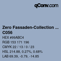 Farbcode: Zero Fassaden-Collection 335 - C056 | qconv.com