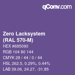 カラーコード: Zero Lacksystem - (RAL 570-M) | qconv.com